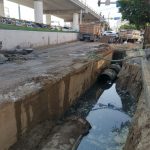 Repara CAPAMA fuga de drenaje sanitario en la calle Diego Hurtado de Mendoza