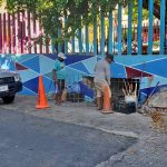 Repara la CAPAMA fuga de agua potable en línea de 20 pulgadas en la colonia Progreso
