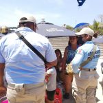Localiza Policía Turística a menor de edad extraviada en playa Papagayo