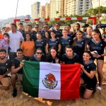 Inaugura Abelina López torneo deportivo “Beach Handball Championship Norca 2022”
