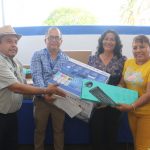 Entrega Abelina López equipamiento y uniformes a trabajadores de la planta potabilizadora El Cayaco