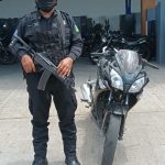 Recupera Policía Preventiva motocicleta con reporte de robo