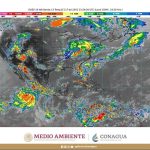 "Estelle" y canal de baja presión podrían ocasionar lluvias muy fuertes para Guerrero