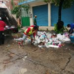 Refuerza Gobierno Municipal operativos de limpieza por afectaciones de la tormenta "Kay"