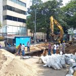 Inicia Capama sustitución de 18 metros de colector sanitario en Costera Miguel Alemán
