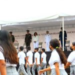 Encabeza Abelina López desfile cívico-militar por la Independencia