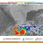 Depresión Tropical “Diecinueve-E” dejará lluvias puntuales intensas