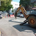 Cierran calle Chihuahua por reparación de drenaje