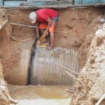 Repara CAPAMA fugas de agua potable en poblados