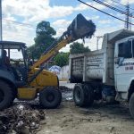 Recolecta gobierno de Abelina López 30 toneladas de desechos por lluvias