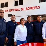 Celebra Abelina López Rodríguez el Día Nacional del Bombero y reconoce su entrega y compromiso