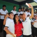 Asiste Abelina López Rodríguez a inicio de ciclo escolar del Colegio de Bachilleres Plantel 16