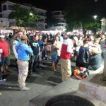 Atiende Gobierno de Abelina López Rodríguez incidente en el Zócalo de la ciudad