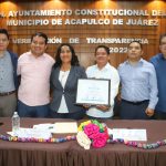 Recibe Gobierno de Abelina López Rodríguez reconocimiento por alto porcentaje en transparencia