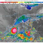 Informa Gobierno de Abelina López Rodríguez que se prevén lluvias en Acapulco por zona de baja presión