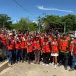 Atiende Abelina López Rodríguez a pobladores de Parque Ecológico de Viveristas