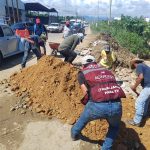 Atiende Gobierno Municipal hundimiento en tramo carretero Acapulco-Zihuatanejo