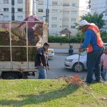 Embellece Gobierno de Abelina López Rodríguez áreas verdes previo a temporada vacacional decembrina