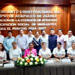 Instala Gobierno Acapulco Comisión de Atención y Participación Social de Migrantes