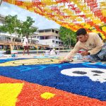 Instala Gobierno de Abelina López Rodríguez Ofrenda Monumental de Día de Muertos