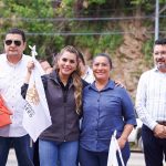 Participa Abelina López Rodríguez en banderazo de rehabilitación de la avenida Escénica