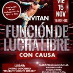 Prepara Abelina López Rodríguez gran “Función de Lucha Libre con Causa”