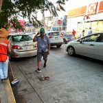 Refuerza Gobierno de Abelina López Rodríguez brigadas de limpieza en avenidas principales.