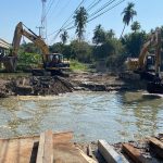 Repara CAPAMA fuga en acueducto Papagayo I.