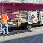 Interviene Gobierno de Abelina López Rodríguez calles del Centro de la ciudad.