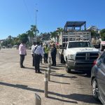 Refuerza Gobierno Municipal orden en la franja turística con operativo en sitios de taxis