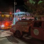 Sofocan Bomberos de Acapulco incendio en cuarto de hotel.