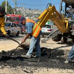 Repara Gobierno Municipal principales vías de la ciudad.