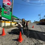 Mantiene Gobierno de Abelina López Rodríguez programa de bacheo en la ciudad.