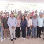 Inaugura Abelina López Rodríguez colector en Rodrigo de Triana y atarjea sanitaria.