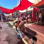 Interviene Gobierno de Abelina López Rodríguez calle Cerrada de Vallarta.