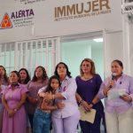 Inaugura Abelina López Rodríguez el Centro de Atención Multidisciplinario a Mujeres en Situación de Violencia.