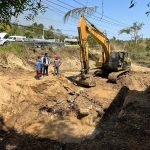 Repara CAPAMA fuga importante de agua potable en acueducto Papagayo II.