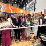 Participa Abelina López Rodríguez en corte de listón del pabellón de Guerrero en el Tianguis Turístico 2025.