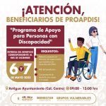 Emite Gobierno de Abelina López Rodríguez fechas para entrega de apoyos a personas con discapacidad.