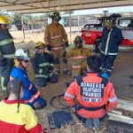 Capacita Gobierno de Abelina López Rodríguez a su personal en atención a emergencias.