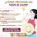 Llama Gobierno de Abelina López Rodríguez a tomar precauciones ante altas temperaturas