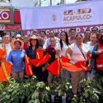 Lleva Abelina López Rodríguez brigada “Paz, Honestidad y Corazón” a la zona Poniente de la ciudad.