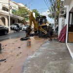 Repara CAPAMA fuga de agua potable en Costera Vieja