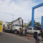 Mantiene CAPAMA, brigada emergente de desazolve de pozos de visita en toda la ciudad
