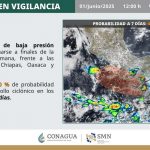 Informa Gobierno de Abelina López Rodríguez 30 de probabilidad de lluvias para Acapulco