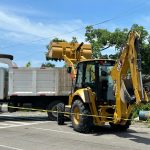 Retiran Gobierno de Abelina López Rodríguez y FONATUR árbol colapsado en Condesa