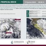 Llama Gobierno Municipal a tomar precauciones ante tormenta tropical “Erick”