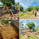 Continúa Gobierno de Abelina López Rodríguez atendiendo afectaciones por lluvias