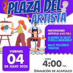Convoca Gobierno de Abelina López Rodríguez a la Plaza del Artista.