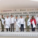 Participa Abelina López Rodríguez en banderazo del Operativo Especial de Verano “Héroes Paisanos”